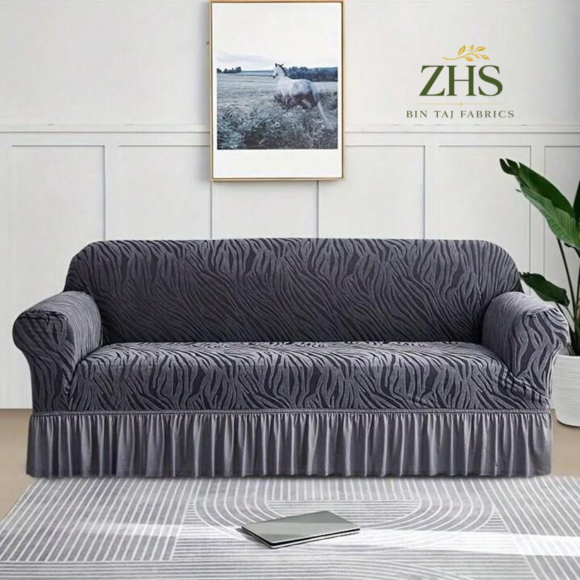 Zebra Velvet Sofa Covers Collection