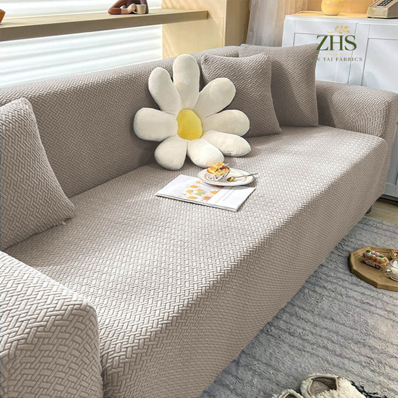 Stripe Jacquard Sofa Covers Collection